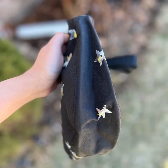 NWT BAGGU Small Star Print Crescent Bag ⭐️ - Picture 6 of 10